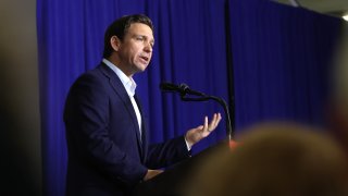 El gobernador de Florida y precandidato presidencial, Ron DeSantis.