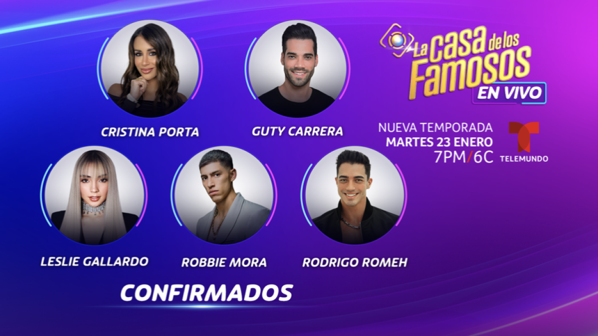 La Casa de los Famosos 2024 confirmados Telemundo Dallas (39)