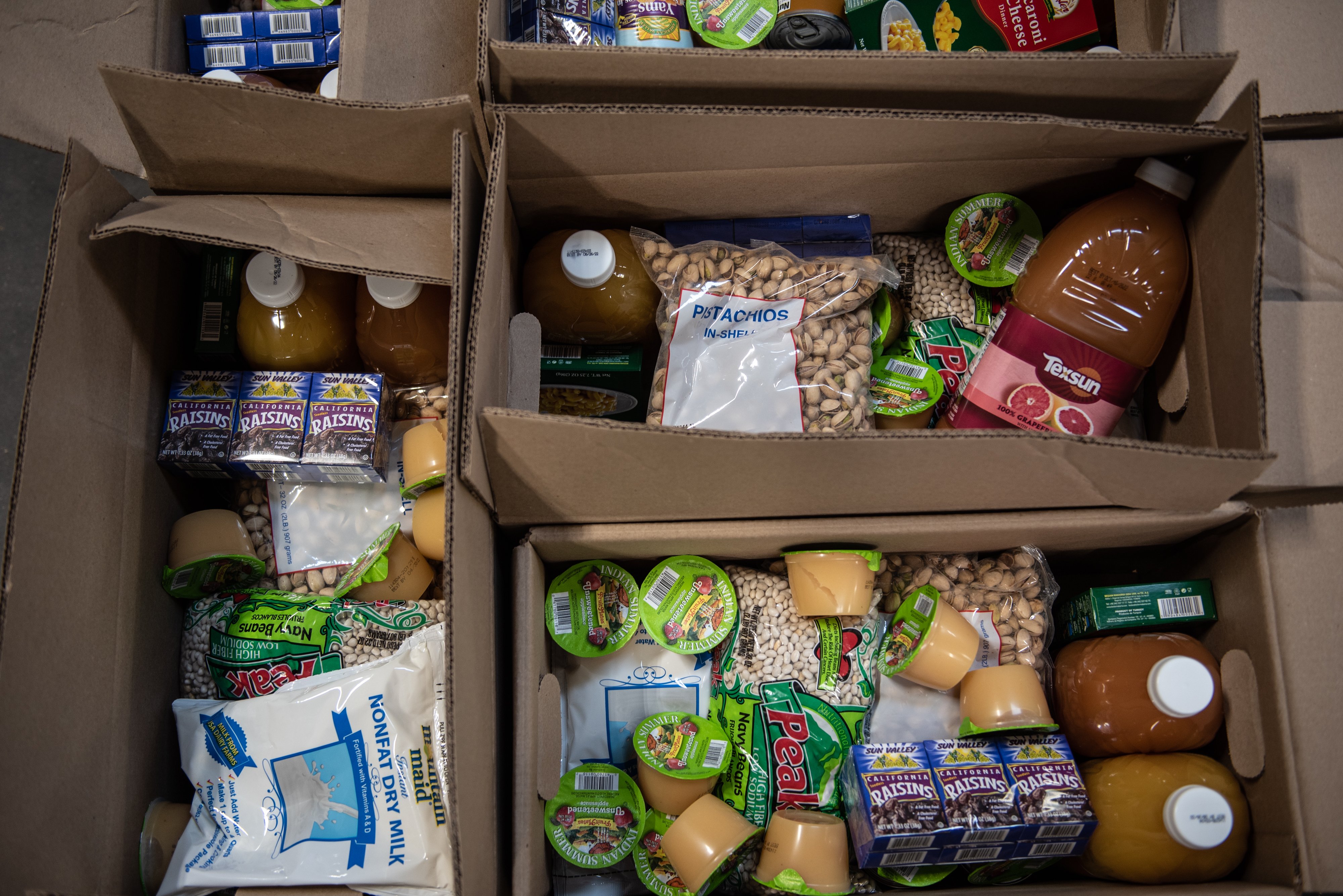 Despensas de alimentos gratis de Caridades Católicas en el norte de Texas