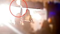 En video: empleada causa incendio con una bengala por accidente