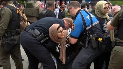 Arrestan a 20 en UT Dallas en las protestas propalestina