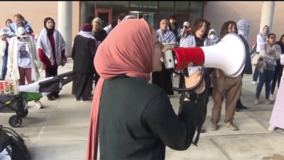 Manifestantes piden la liberación de arrestados en UT Dallas