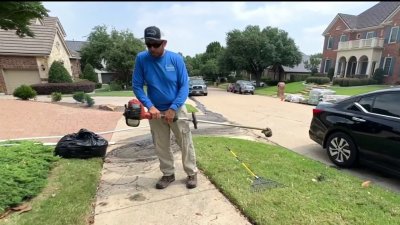 Propuesta en Dallas podría cambiar los equipos de jardinería a que sean eléctricos
