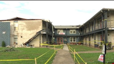 Varias familias pierden sus apartamentos tras tormentas en Richardson