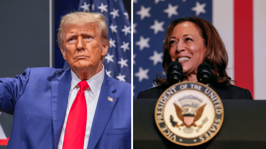 Kamala Harris y Donald Trump