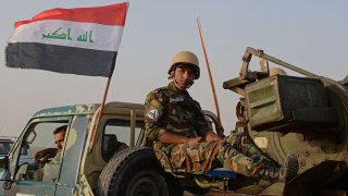 Fuerzas de Irak participaron del operativo, junto al Ejército de EEUU.