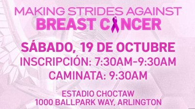 Caminata contra el cáncer en Arlington