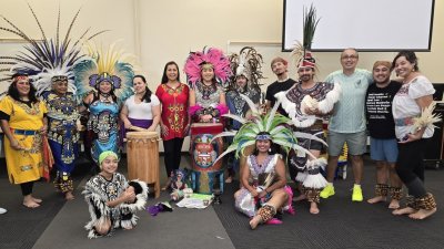 Danza Azteca se une a celebración por Día de los Muertos en Dallas