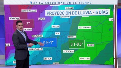 Posibilidad de lluvia a partir del domingo