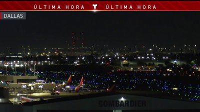 Investigan avión impactado por balas en aeropuerto Dallas Love Field