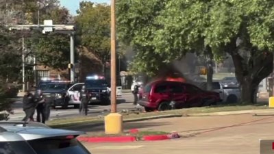 Caos por persecución, incendio y arresto en Arlington