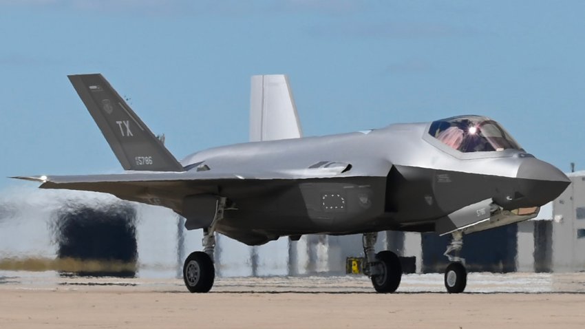 A U.S. Air Force F-35A Lightning II assigned to the 301st Fighter Wing taxis on the flightline for the first time Nov. 5, 2024 at Naval Air Station Joint Reserve Base Fort Worth, Texas. The unit is officially the Air Force Reserve Command’s first stand-alone F-35 wing responsible for owning, maintaining and operating the F-35A mission.