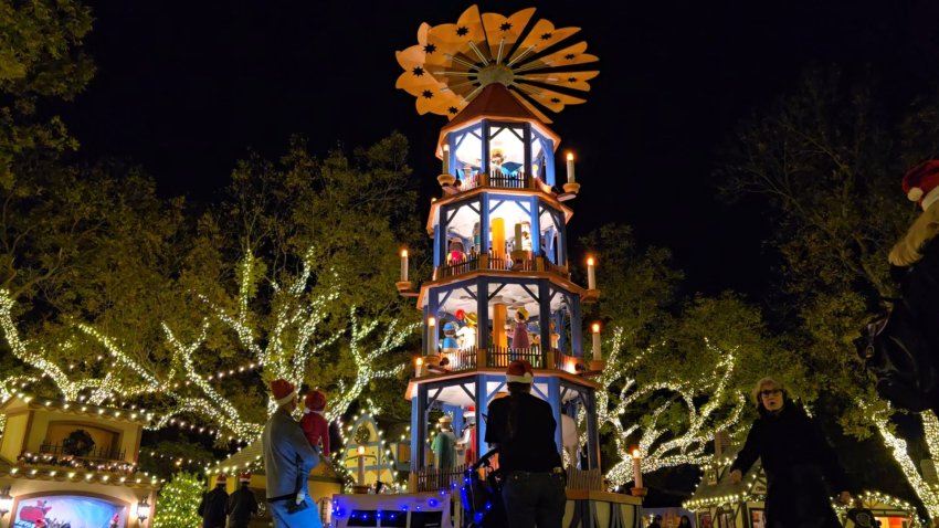 Magia navideña llega al Jardín Botánico de Dallas