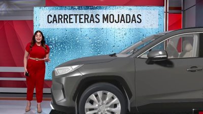 ¿Qué pasa con las llantas del auto cuando las carreteras están mojadas?