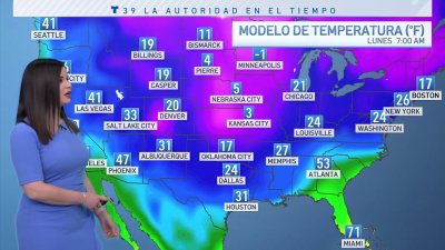 Frente frío ártico llega este fin de semana