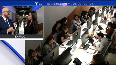 Preguntas sobre inmigración en Telemundo 39