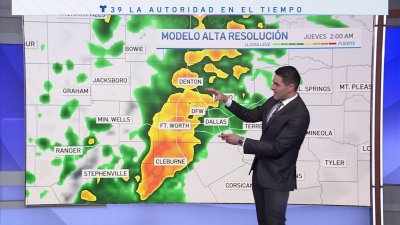 Potencial de lluvia miércoles y jueves