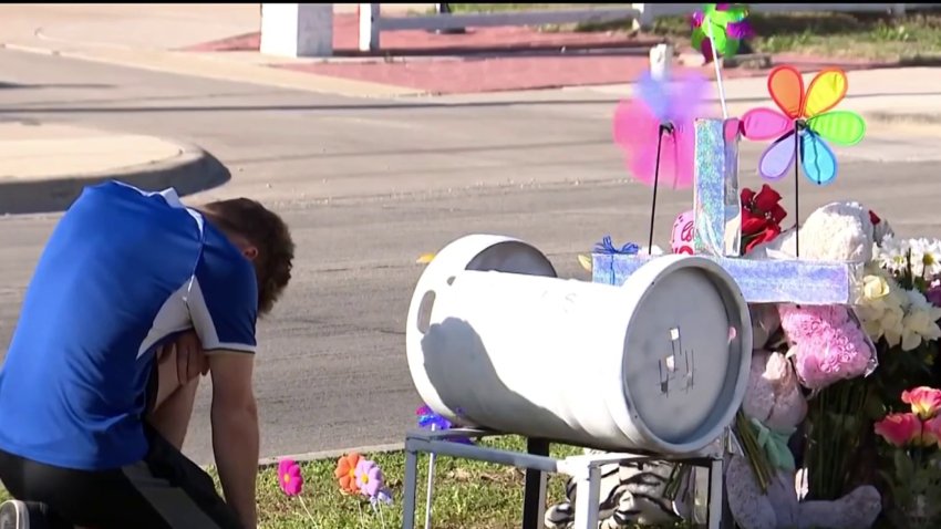 Vigilia en honor a menor que fue atropellada en Garland