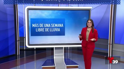 Libre de precipitación por al menos 7 días