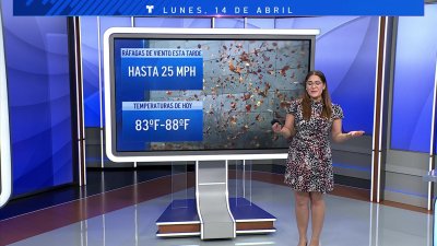 Menos ventoso y menos caluroso este lunes