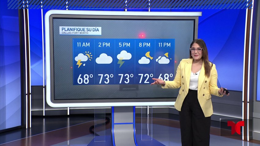 Tarde con áreas inundadas en el norte de Texas