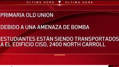 Evacúan una escuela en Southlake por amenaza de bomba