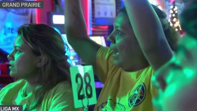 Fans del América apoyándolos desde el norte de Texas