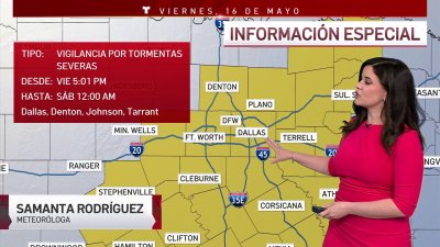 Tormentas severas esta tarde – noche de viernes y el fin de semana