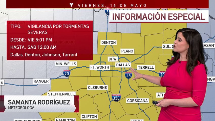 Tormentas severas esta tarde &#8211; noche de viernes y el fin de semana