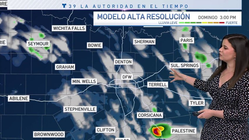 Más lluvia para el norte de Texas