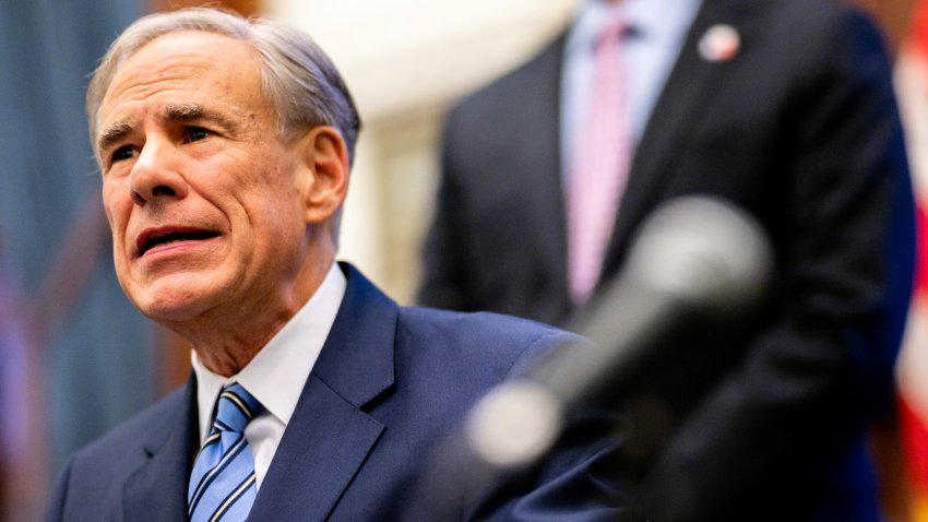 AUSTIN, TEXAS – APRIL 23: Gov. Greg Abbott speaks during a bill signing in the State Capitol on April 23, 2025 in Austin, Texas. Senate Bill 14 introduces and establishes a new Texas Regulatory Efficiency Office which seeks to create better practices within state agencies and terminate unnecessary regulations.  (Photo by Brandon Bell/Getty Images)