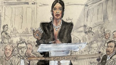Kim Kardashian testifica por robo a mano armada sufrido en París