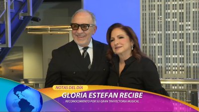 Gloria Estefan recibe reconocimiento por su gran trayectoria musical