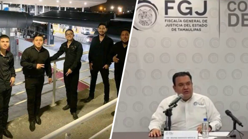 Irving Barrios Mojica, Procurador General de Justicia del Estado de Tamaulipas proporciona una actualización sobre la muerte de los miembros de la banda Grupo Fugitivo.