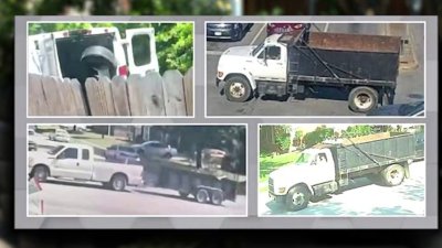 Policía de Irving busca a sospechosos de tirar llantas en vecindarios
