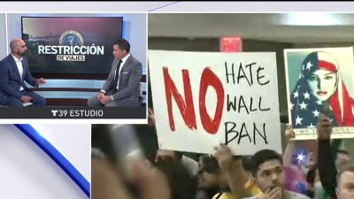 Restricciones de viaje para entrar a EEUU