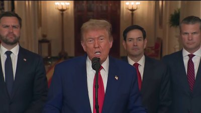 En video: Trump dice que ataque contra Irán fue un éxito y amenaza con futuras acciones militares