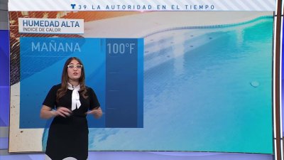 Intenso calor con aguaceros aislados por brisa del golfo