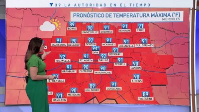 Sigue el calor y potencial de pocas tormentas al sureste