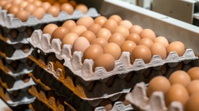 Retiran huevos del mercado por brote de salmonela en EEUU