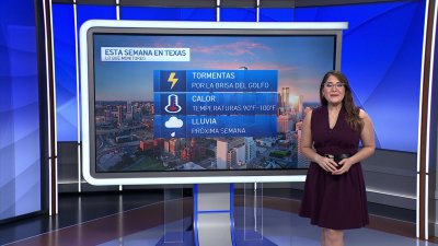 Algunas lluvias y tormentas posibles esta tarde