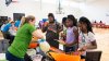 Feria de salud de regreso a clases en la YMCA en Dallas