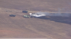 Un avión de combate se estrella en una base militar de California; no hay heridos