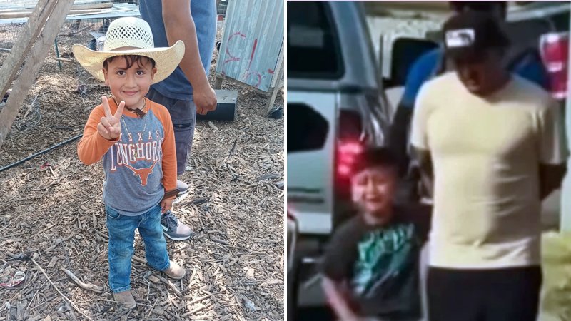 Padre en Texas acepta ser deportado con su hijo de 5 años