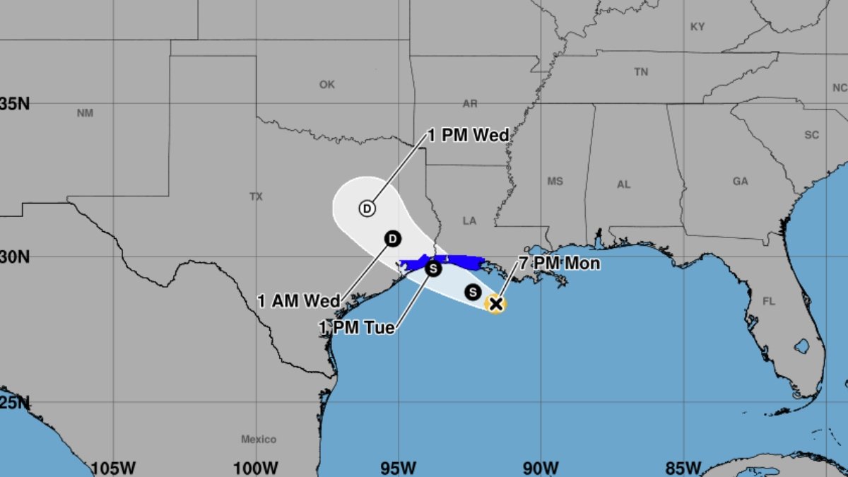 Se forma la tormenta tropical Edouard; alcanzaría la costa noreste del Golfo el martes