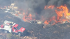 Incendios de pastizales en el condado Parker