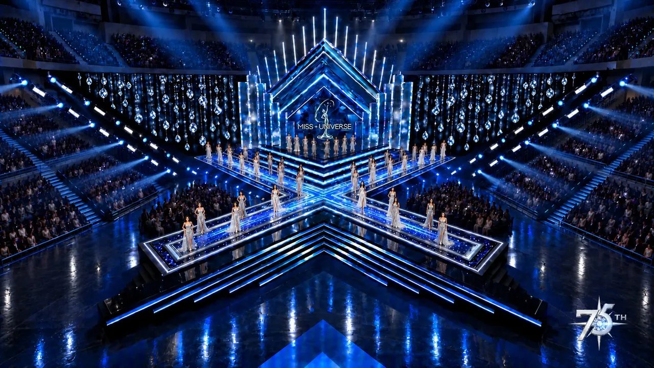 Miss Universo revela escenario vanguardista para la celebración del 75 aniversario