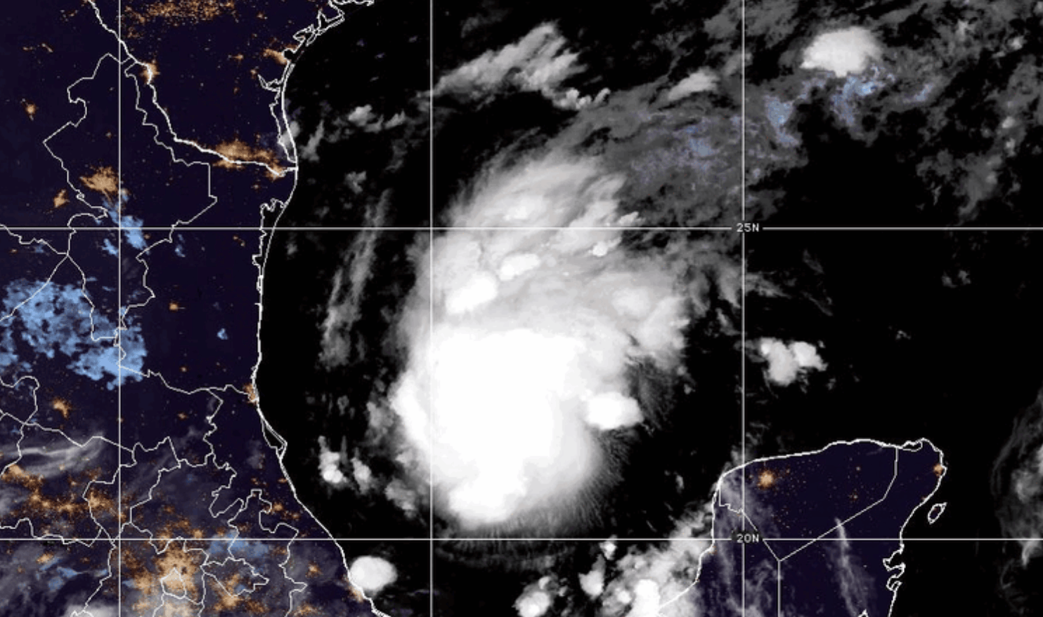 Tormenta tropical Isaías en el Golfo de México: emiten vigilancias de huracán