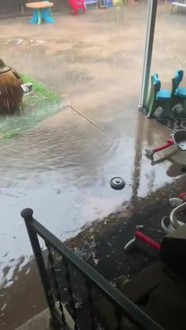 Flash Flooding in West Denton