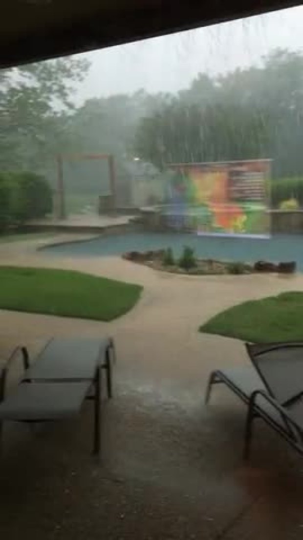 rain in double oak